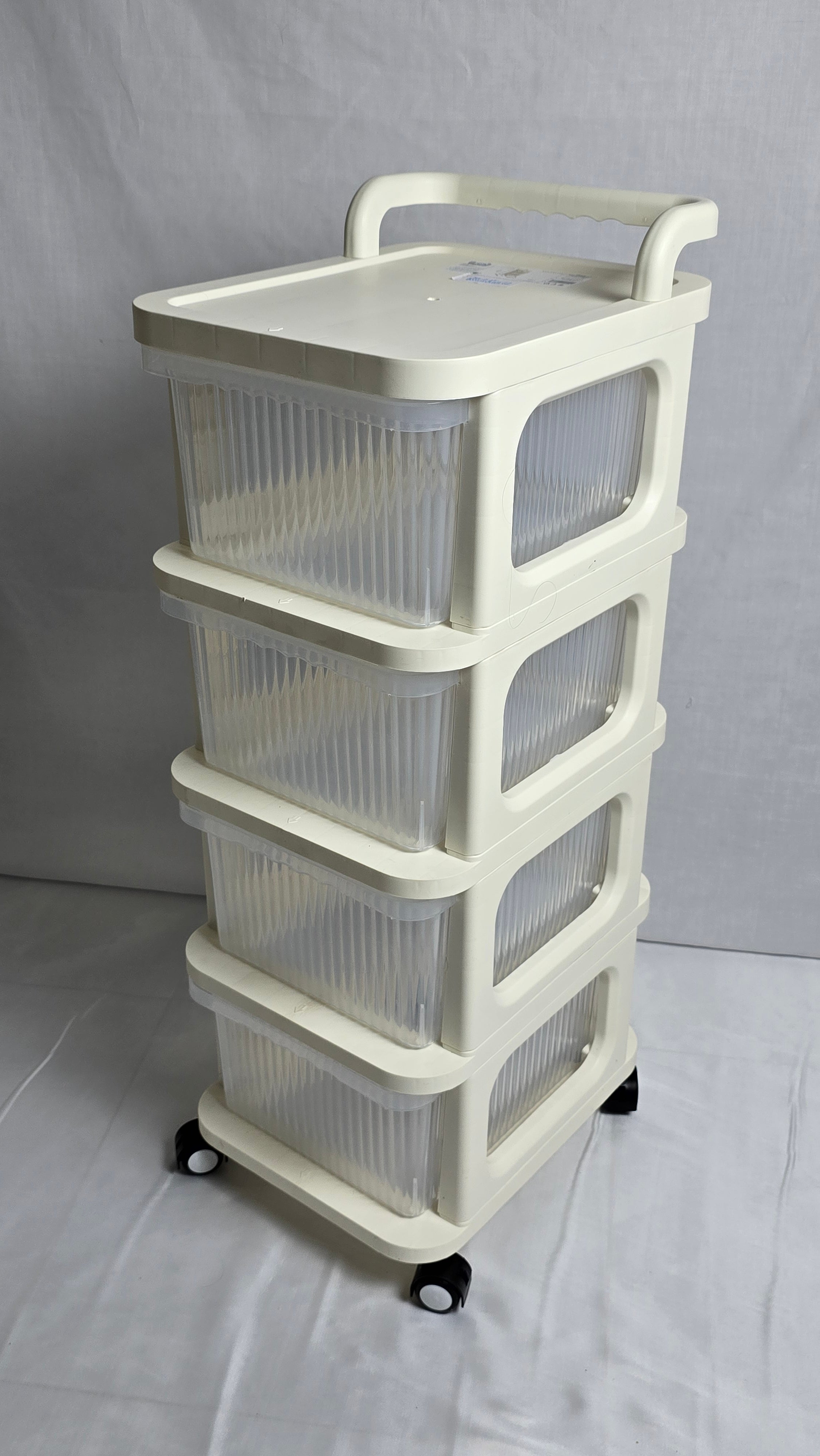 رفوف تخزين بعجلات متعددة الطوابق _ حل عملي لتوفير المساحة